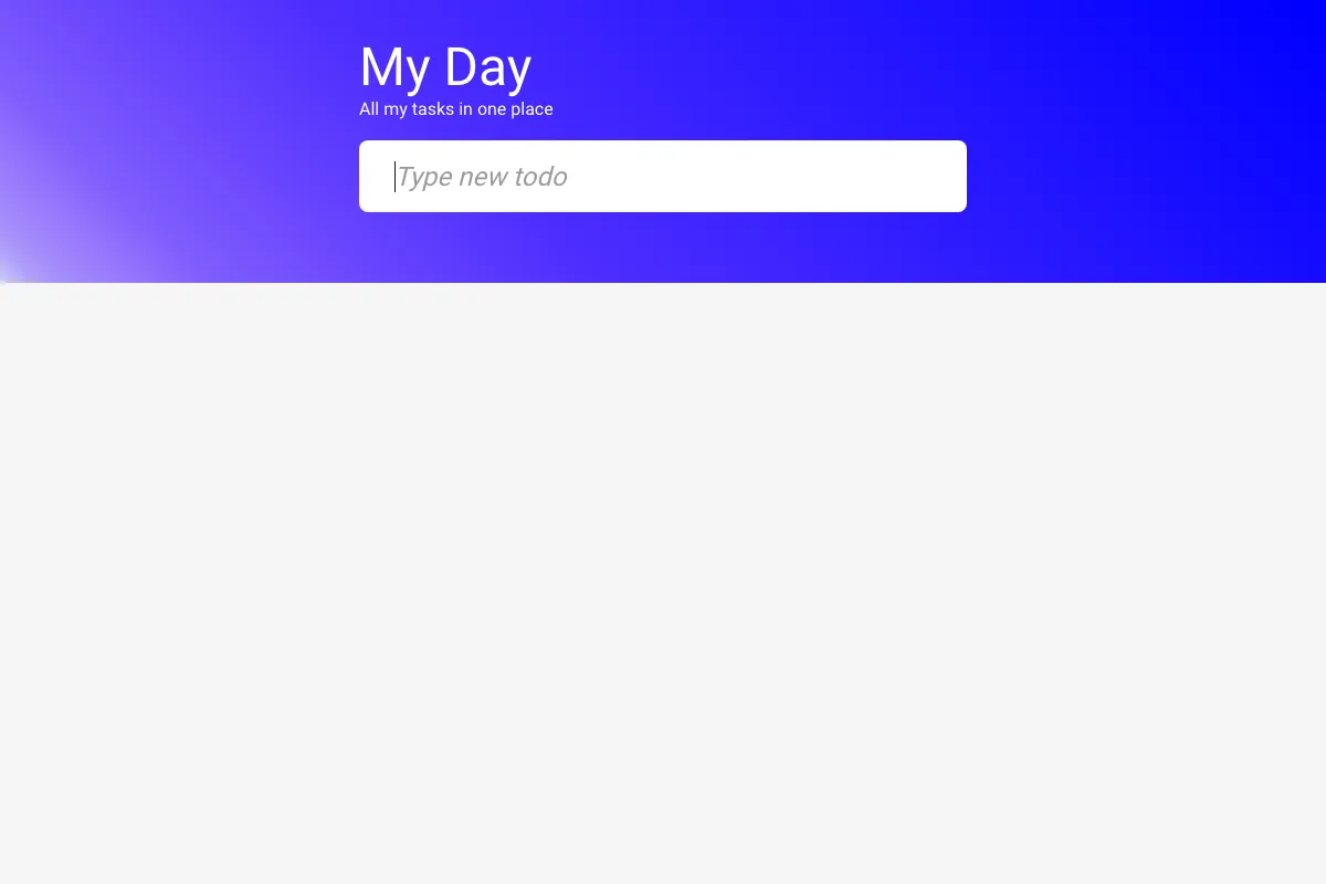 Angular Todo — Task manager
